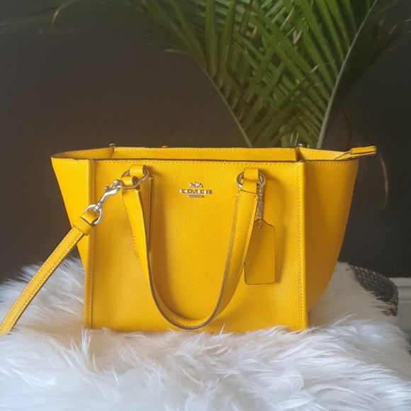 Coach Handbags - Coach Mustard Purse
